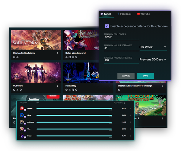 Distribute Keys to Creators
